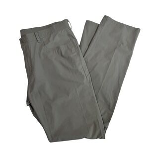 Onward Reserve Pants Men's 38x34 Gray Stretch Harris‎ Performance 5-Pocket Nylon